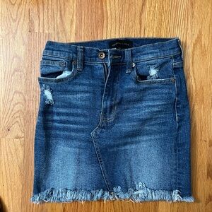Blue jeans skirt